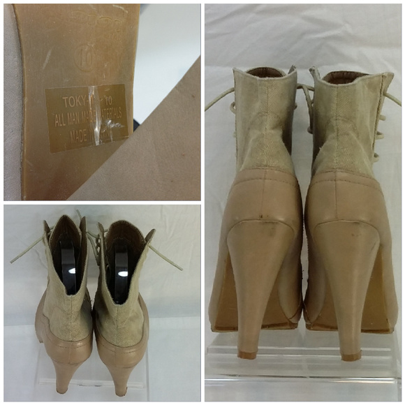 DBDK, Lace Up Booties, size 10 - Picture 5 of 8